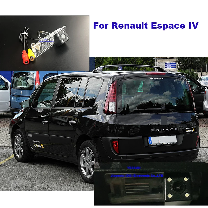 Yessun Автомобильная камера заднего вида HD ночного видения IP67 DC 12V для Renault Espace