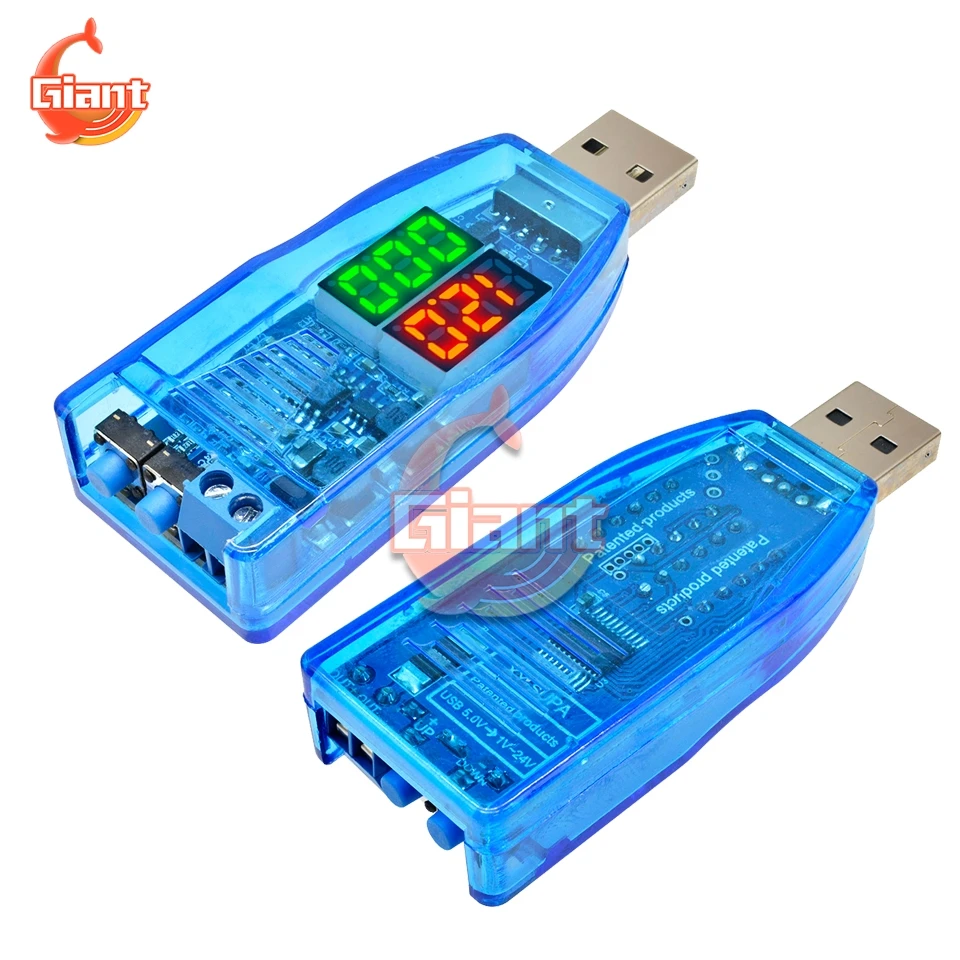DC-DC 5V to 1.0V-24V USB Step Up/ Down Power Supply Module Adjustable Voltage Regulator Adapter Boost Buck Converter 9V 12V 24V |