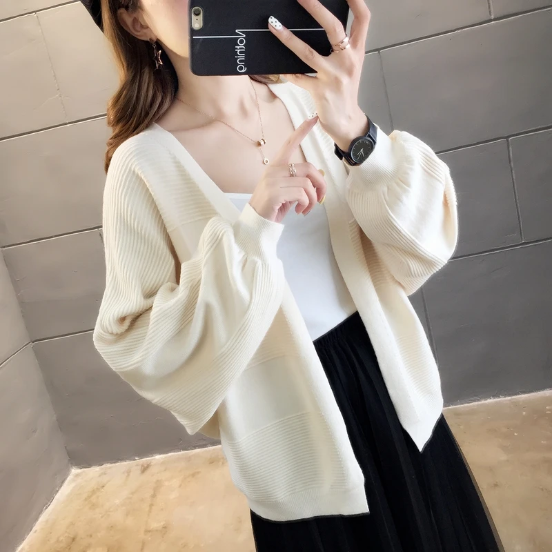 

12024 film a new brief paragraph sweater bat sleeve cardigan coat 01 42
