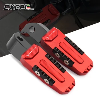 

NEW For Yamaha MT09 MT 09 TRACER FZ09 Motorcycle Rear Passenger Footrests Foot pegs Rear Pedals with logo MT-09 LOGO