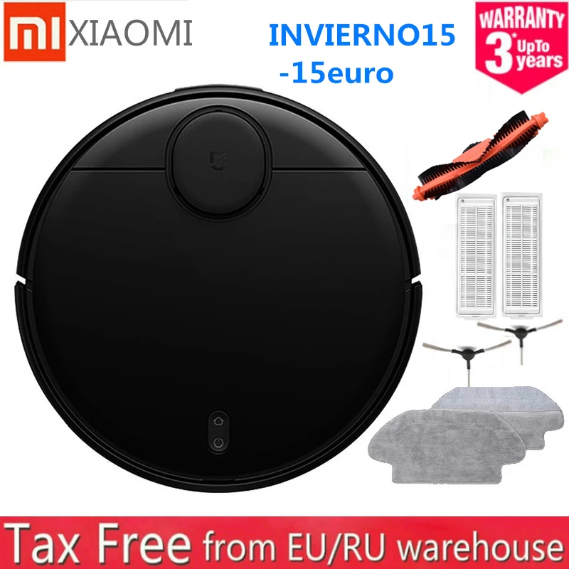 Робот пылесос Xiaomi Mijia STYJ02YM pro mi 2 mop p с функцией сухой и влажной уборки пылесборник