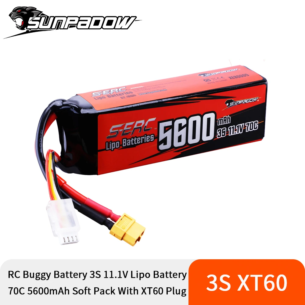 SUNPADOW 7.6V / 6000mAh / 100C リポバッテリー ショート | bioimune