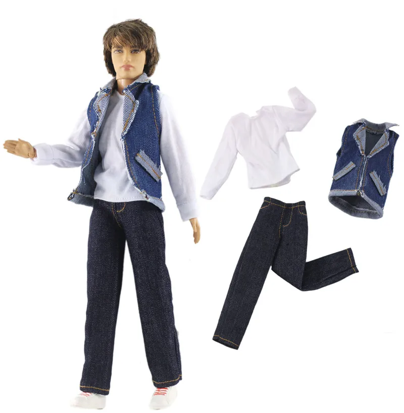 1 комплект Одежда для кукол наряд для 12 дюймов Кен Кукла много стиль на выбор A01 - Цвет: 3 PCS Clothes a3
