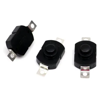 

30V 1A flashlight switch Self-locking 17 x 12 x 9.5mm Table lamp 1712 switch flashlight button switch ON-OFF 3pcs/lot