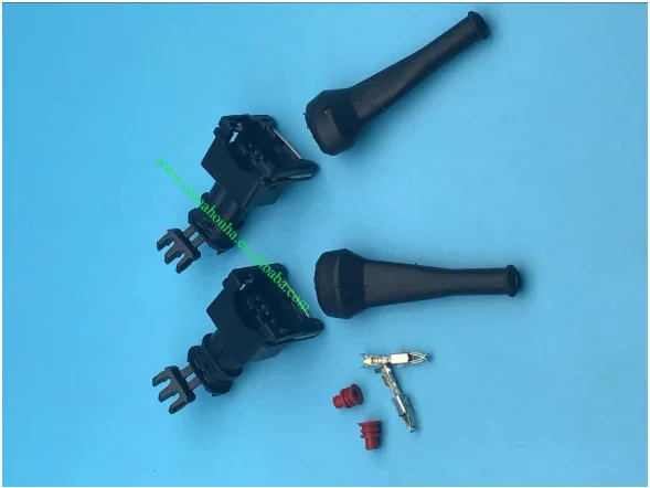 10 Pz/Lotto Per Tyco Amp Junior Power Timer 2 Vie Carburante Iniettore Connettore Ev1 282189-1