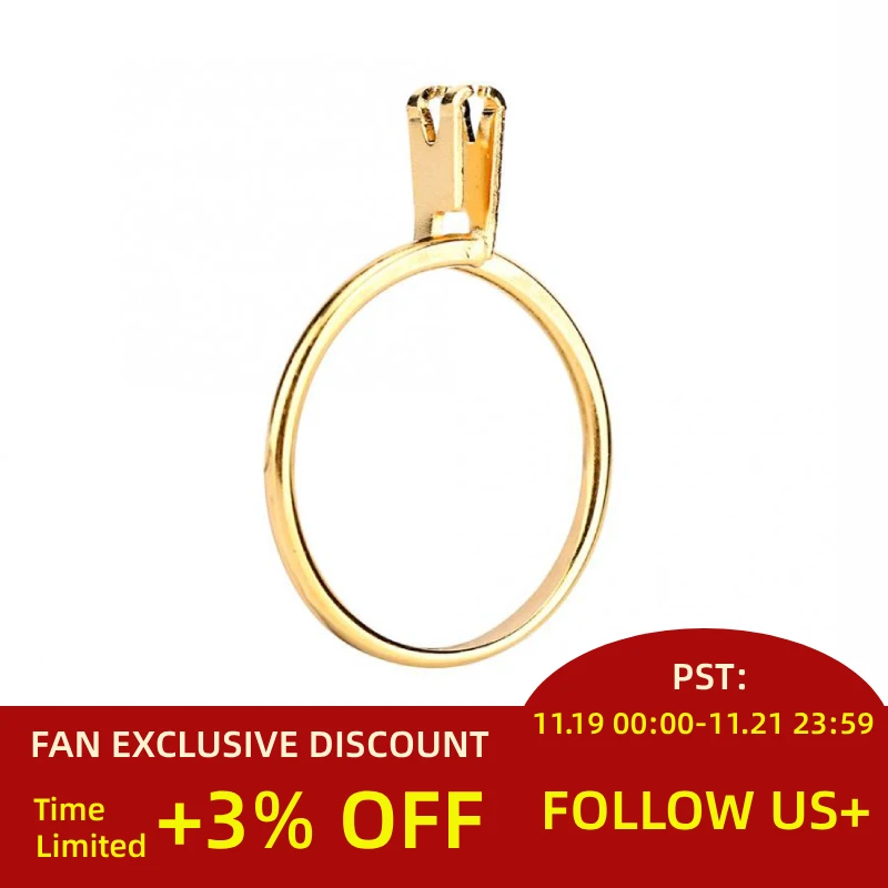 Professional Ring Stone Holder Naked Gemstone Diamond Claw Clamp