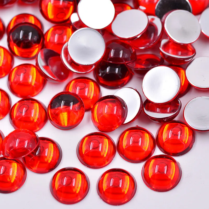 JUNAO-15mm-Black-Red-Crystal-Rhinestones-Acrylic-Cabochon-Half-Beads-Glue-On-Stones-and-Crystals-Non (3)