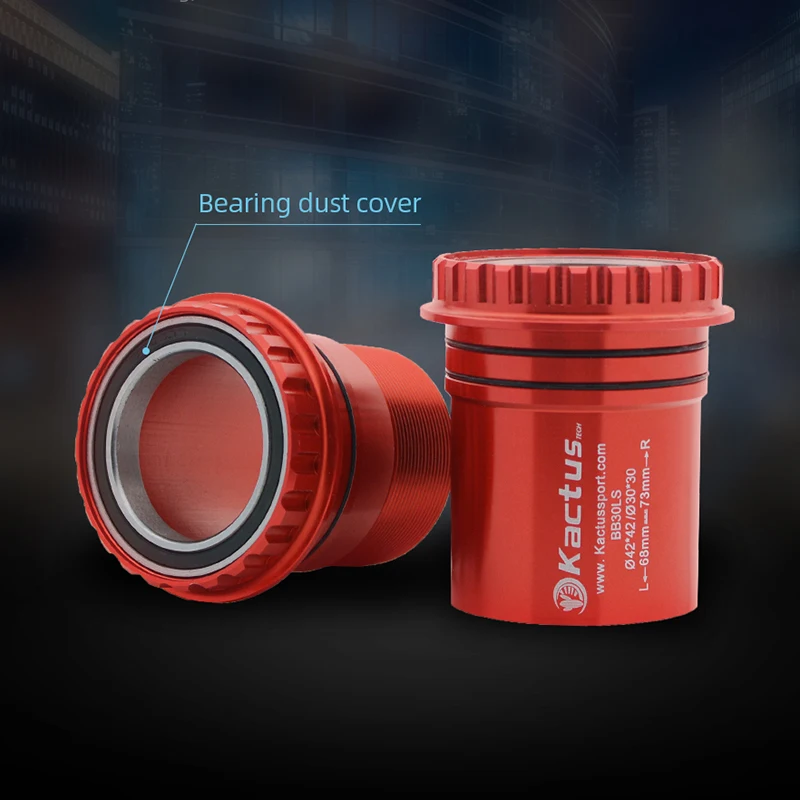 MtbボトムブラケットセラミックベアリングBB30/24/BB30DUBにロック