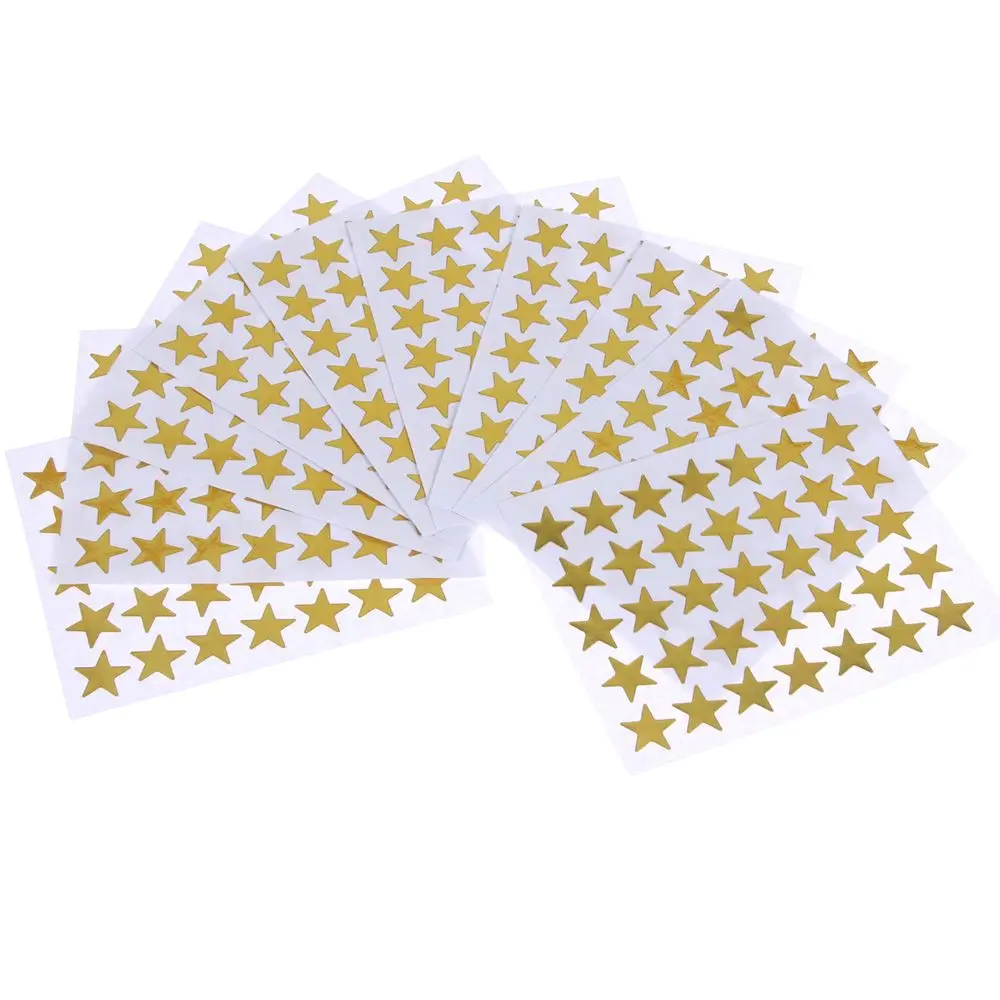 10 шт. наклейки с сияющими звездами для школьников детей учителя милая наклейка DIY