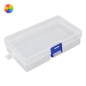 

Plastic Clear Craft Nail Arts Beads Container Organizer Storage Box Jewelry Case