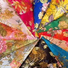 Парчовая ткань, дамасский жаккард, одежда, обивка костюма, мебель, материал для штор, ткань для подушки, цветы, жаккардовая ткань