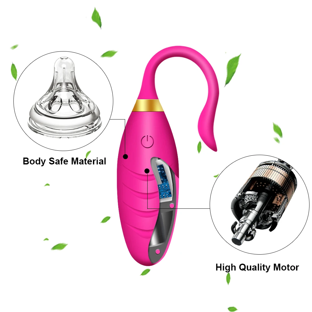 Remote Control Sex Vibrating Egg Anal Plug for Women G-Spot Clitoris Stimulator Jump Ball Vaginal Kegel Trainer |