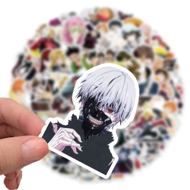10/30/50/100PCS Mix Anime Jujutsu Kaisen Demon Slayer Cartoon Stickers Decals DIY Bike Skateboard Fridge Laptop Kid Sticker Toys 3
