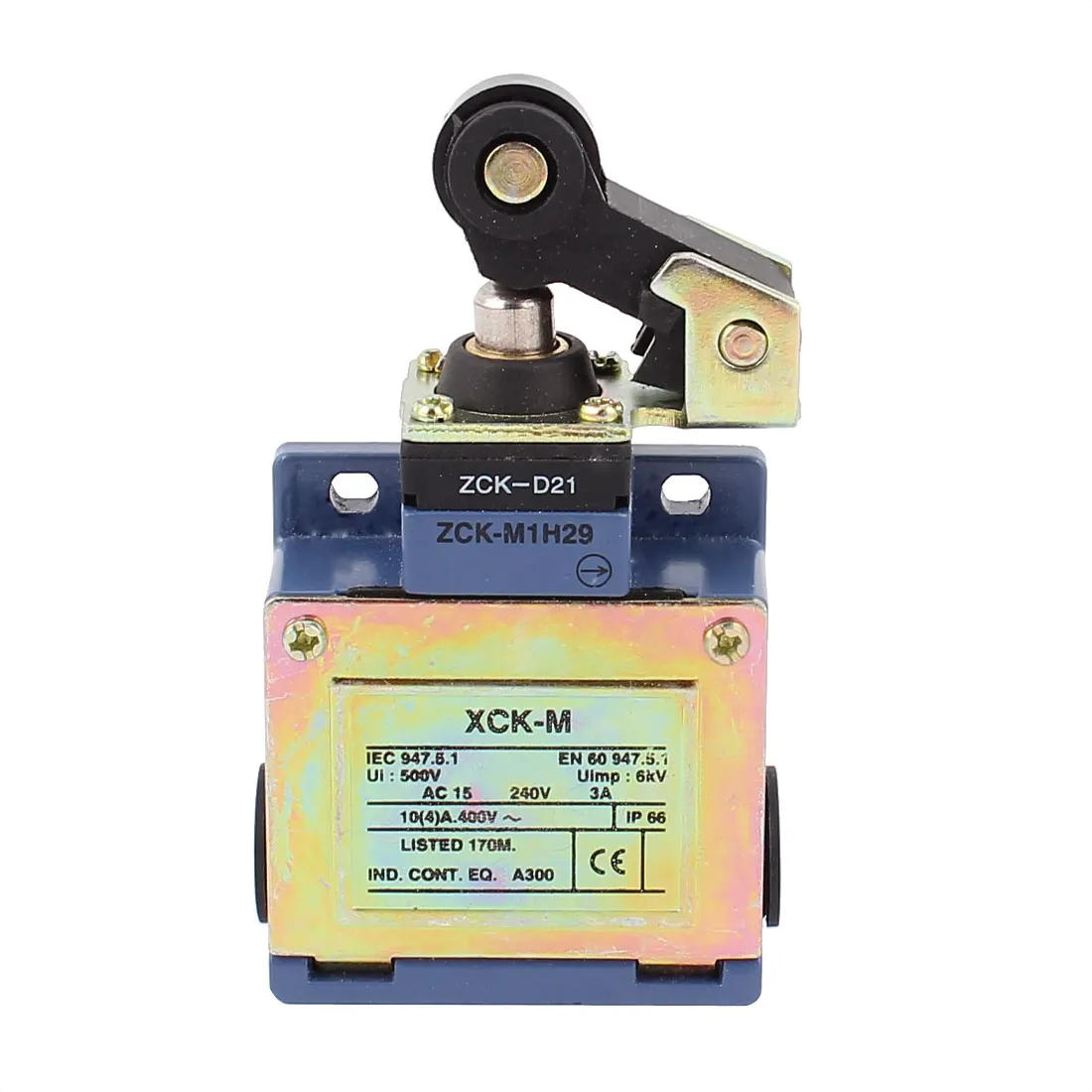 Uxcell XCK-M AC15 240V 3A ролик рычажный привод концевой выключатель