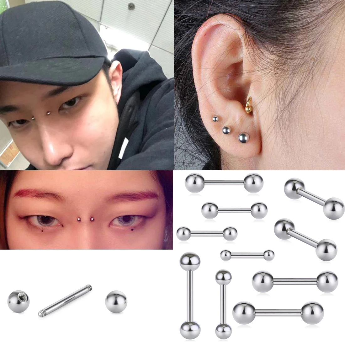 Helix Piercing Barbell ubicaciondepersonas.cdmx.gob.mx