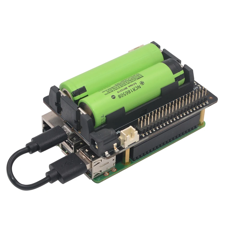 

X720 UPS HAT 18650 Power Raspberry Pi Management Expansion Board + Safe Shutdown + RTC
