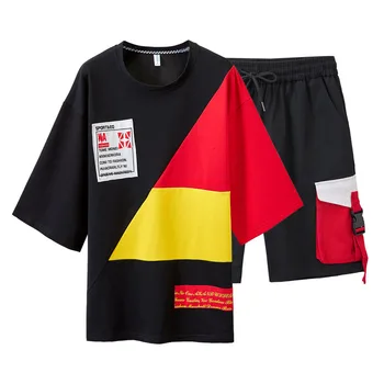 

Sporting Track Suit Print Clothes 2019 Autumn Spring Chinese Dragon Men's Sets Hoodie + Pants Sportswear Tracksuit Men Brand