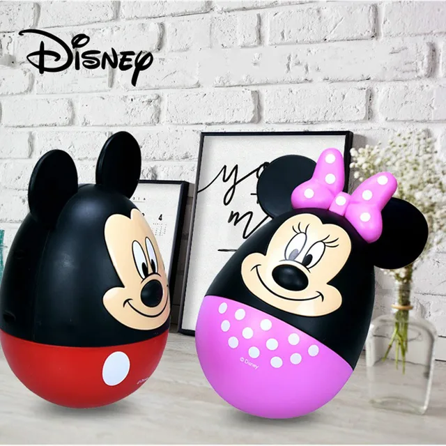 Disney Piggy Bank for Kids Mickey Mouse Tumbler Piggy Bank Minnie Mouse Treasure Box Play Coins Toy Bank Girls Boys Gift 1
