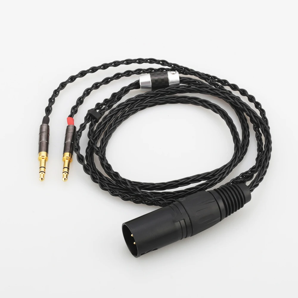 Audiocrast HC010 2x3 5mm HIFI 4 pin XLR Male Balanced Headphone Upgrade Cable for Sundara Aventho focal elegia t1 t5p D7200 D