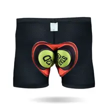 Велосипедные шорты унисекс 3D силиконовый мотоцикл велосипед седло нижнее белье с подкладками для верховой езды мужские шорты спортивная одежда, аксессуары для велосипеда