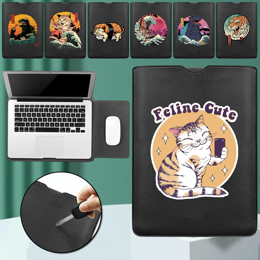 Borsa Per Laptop Per Apple Macbook Air Pro 13 Custodia Per Laptop Per Lenovo Hp Asus Acer Xiaomi Huawei Custodia Universale In Pelle