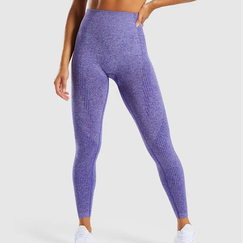 Leggings Women plus size Elastic fitness pants women High Waist Legins Push Up Punk Leggings Leggins Sexy workout sportleggings - Цвет: purple