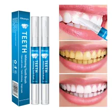Отбеливающая ручка для удаления желтых зубов сигарета зубной налет осветляет чистка зубов Гигиена полости рта 1 шт