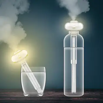 

Portable USB Humidifier Length Adjustable Crystal Humidifier Night Light humidifier for Home Office Travel