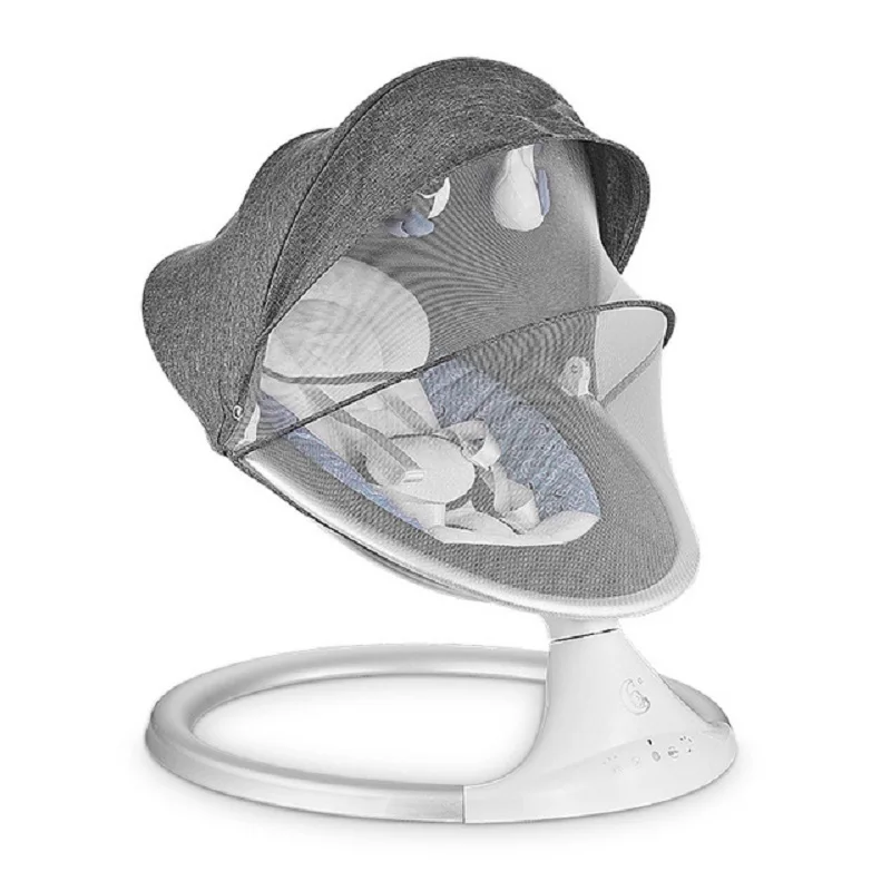 Remote control electric baby rocking chair Imitate mother's embrace and comfort music easy to coax the baby sleep rocking bed