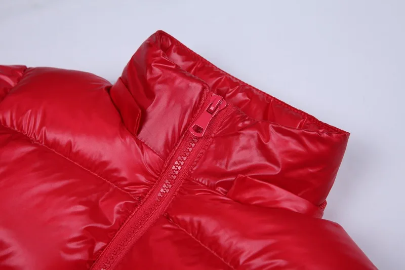 Children Winter Down Jacket Girls Boys Long Down Winter Clothing Thick Natural Large Fur Collar