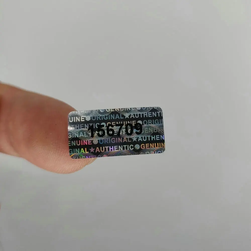 2000pcs Serial Number Holographic GENUINE AUTHENTIC Warranty Void ...