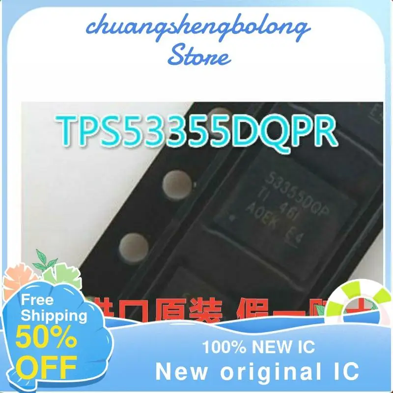 

10 шт TPS53355 TPS53355DQPR LSON-22