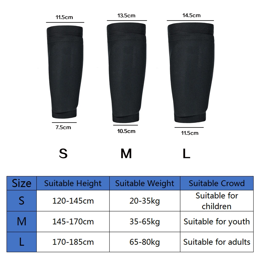 Soccer Football Shin Guard Socks Pads 1 Pair soccer shin guards shin guard pads