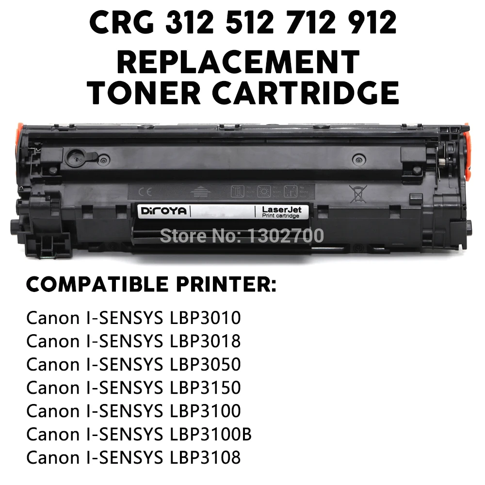 Toner Cartridge Canon Lbp | Toner Canon Lbp 3010 | Toner Canon Lbp 3100 -  Crg712 912 - Aliexpress