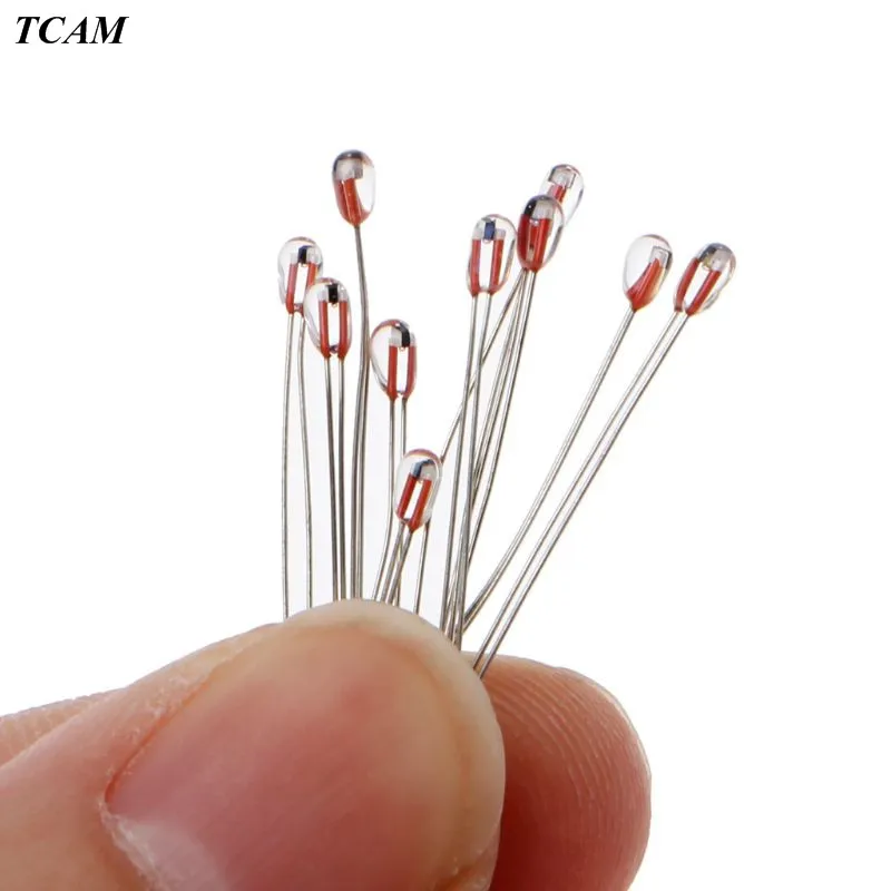 35EA 10pcs 3D Printer 100K ohm NTC 3950 1% Thermistors 1.8mm Temperature Sensor | Компьютеры и офис