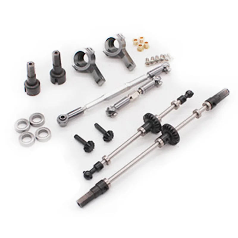 Upgrade Metal Gear Bridge Axle for WPL B1 B-1 B14 B-14 B24 B-24 C14 C-14 C24 C-24 RC Car Spare Parts Front Rear | Игрушки и хобби