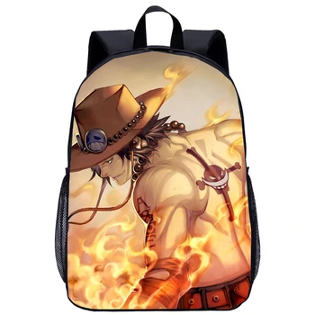 

2020 NEW Anime One Piece Cartoon Bag Backpack For Primary Kids Little Baby Boys Girls Gifts Laptop Backpack