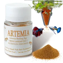 Высокое качество аквариум Корм для аквариумных рыбок Artemia яйцо креветки обстрел яйца для мелких рыб жарить цисты артемии Betta корм для рыбалки Высокое качество аквариум Корм для аквариумных рыбок Artemia яйцо креветки обстрел яйца для мелких рыб жарить цисты артемии Betta корм для рыбалки