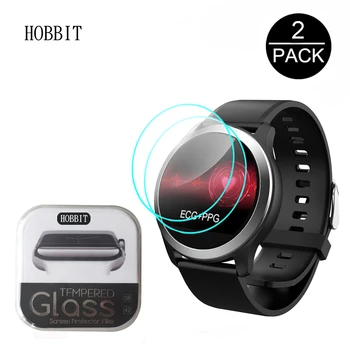 

2Pcs 2.5D Clear Tempered Glass For LEMFO ECG PPG Smart Watch IP68 Screen Protector Scratch Resistant Screen Guard Film