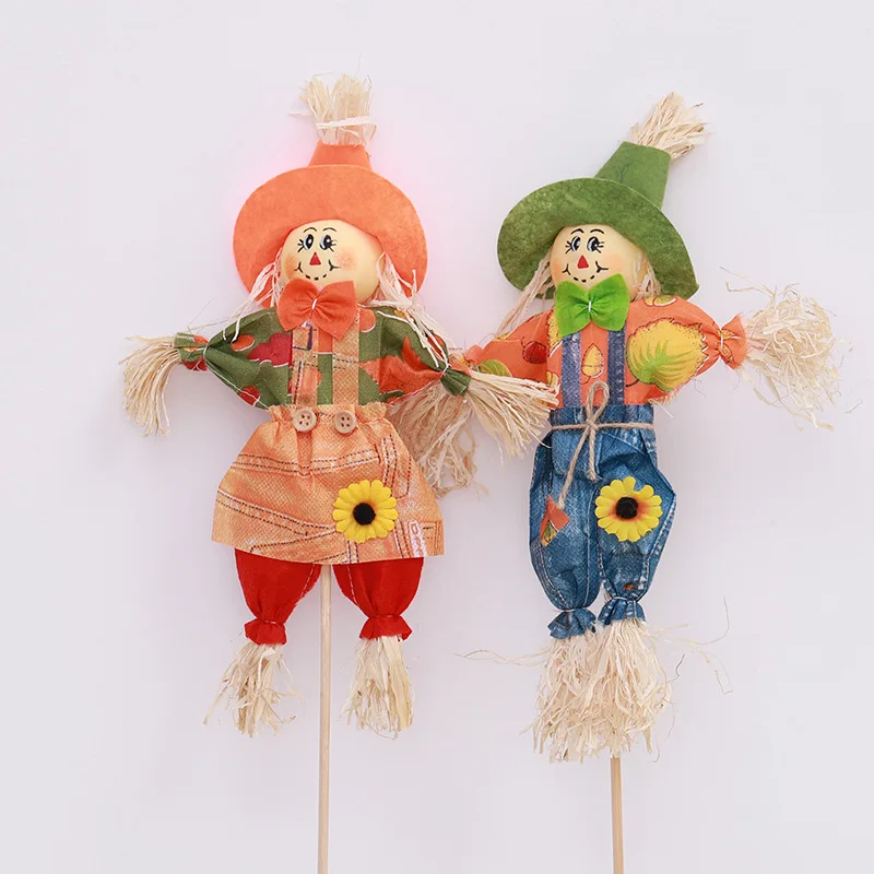 Симпатичные Тыква Ведьма пугало Декорации для Хэллоуина Декор Хеллоуин