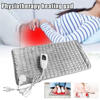 

Electric Heating Pad Heating Blanket for Abdomen Waist Back Pain Cramps Relief H66
