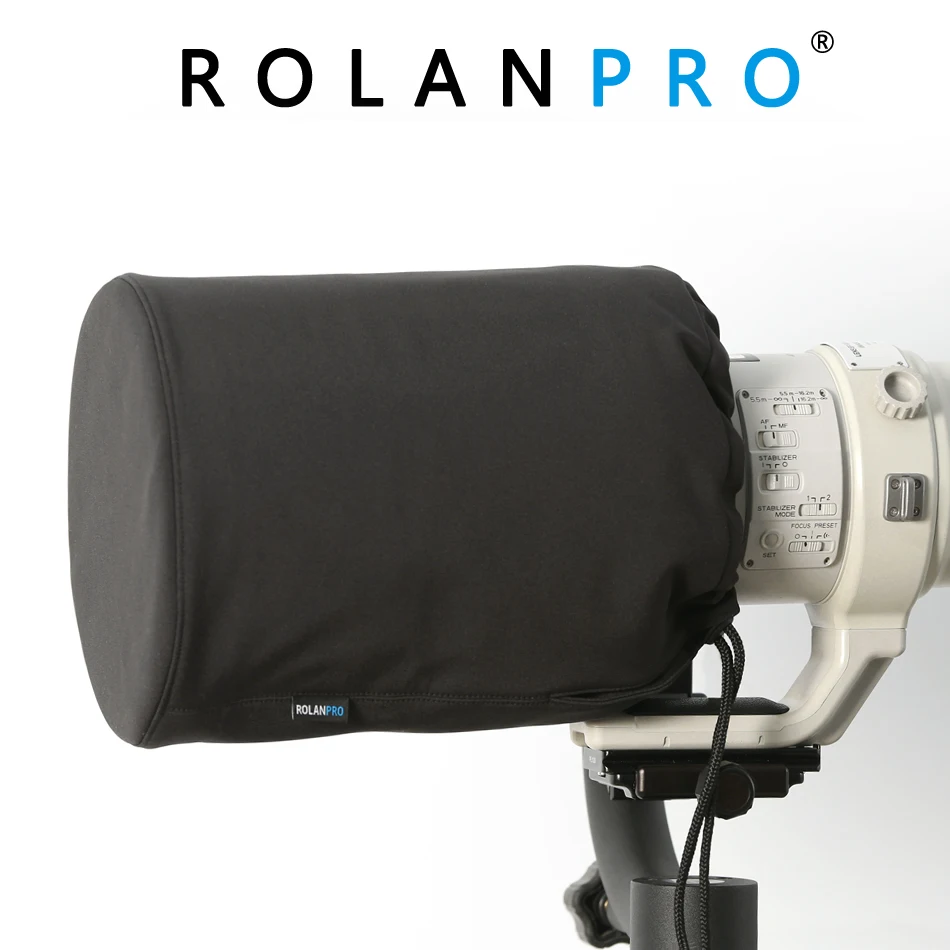 Крышка объектива ROLANPRO с жестким верхним корпусом и шнурком для Canon Sony Nikon Sigma 800 мм