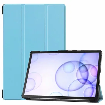 

200Pcs/lot For Samsung Galaxy Tab S6 10.5 Case Ultra Slim Smart Shell Standing Cover For Galaxy Tab S6 10.5 inch SM-T860 Tablet