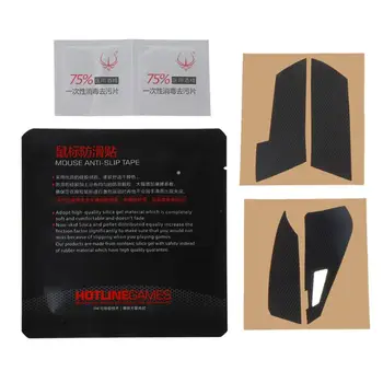

Original Hotline Games Mouse Skates Side Stickers Sweat Resistant Pads Anti-slip Tape For Logitech G402 G602 Mouse