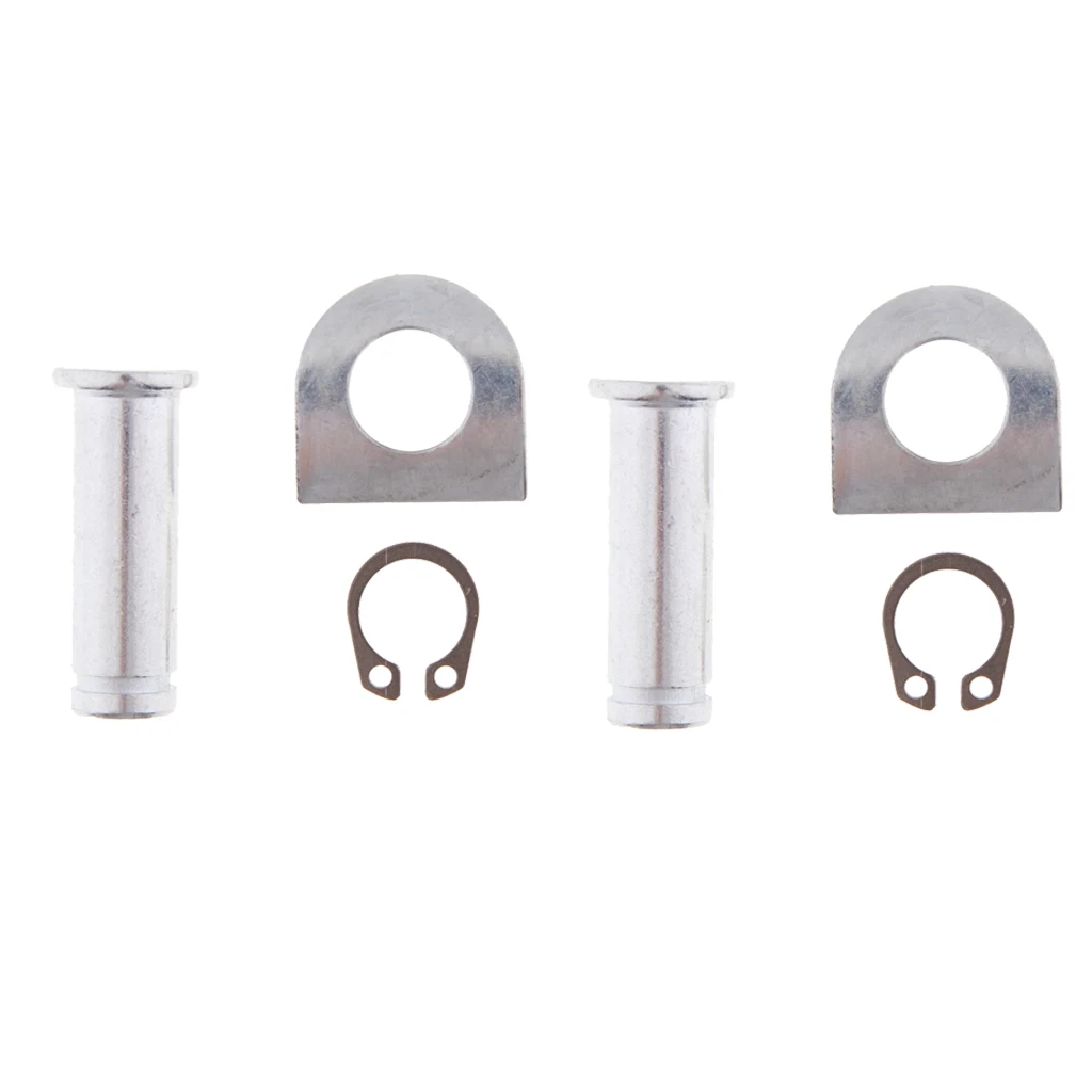 2X Motorbike Hand Lever Pivot Pin Clip Kit Set for Harley Cafe Racer Lever Assemblies