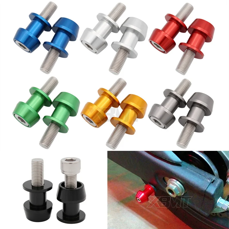 

Motorcycle 10MM Swingarm Spools Slider Stand Screws For Kawasaki Ninja 250R EX250 300R EX300 400R ER-4N 500 EX500 750R ZX750