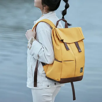 

90Fun College Laptop Backpack Waterproof Knapsack Unisex Fashion Daypack Computer Bag for School *