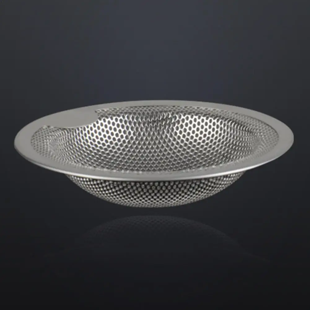 Kitchen Stainless Steel Sink Mesh Sink Filter Easy-to-Lift Strainer Bathroom Shower Drain Sink Drain Waste Plug Cover Newest #W0
