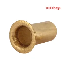 1000pcs Beehive Frame Eyelets Bee Nest Box Frame End Threading Hole Beekeeping Tools Foundation Copper Eye