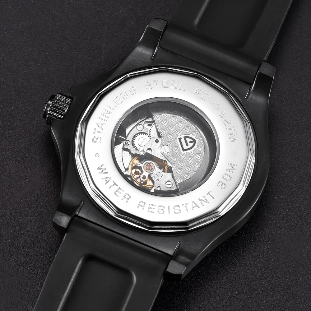 PAGANI дизайнерские Брендовые повседневные модные роскошные часы Reloj Hombre водонепроницаемые противоударные автоматические механические часы Relogio Masculino